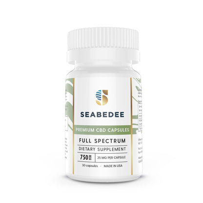 Full Spectrum CBD Capsules-CBD Capsules-SEABEDEE-CBD Capsules for Anxiety-CBD Capsules-Best CBD Capsules-CBD Capsules for Sleep-CBD Capsules for Inflammation